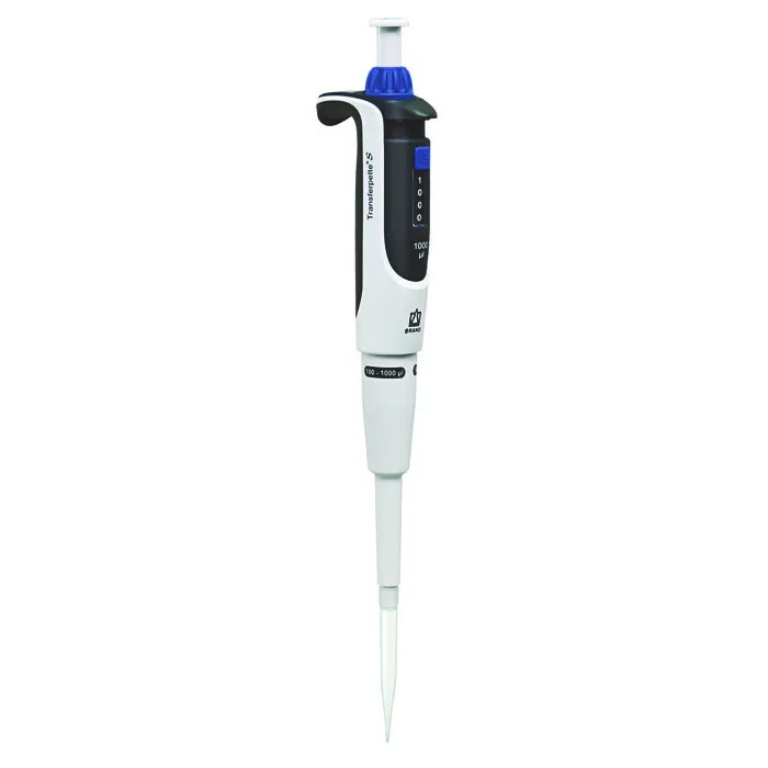 BrandTech BTS-1000R Single-Channel Pipette, 100–1000 µL